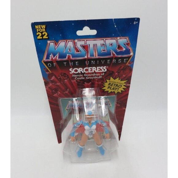 Masters of the Universe SORCERESS Action Figure Retro Play 2021 New Unopened - Picture 7 of 11